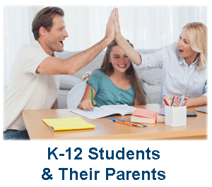 K-12 Students and their parents